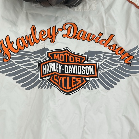 Harley Davidson Hooded Soft Shell Rain Jacket Size Small - Picture 3 of 6